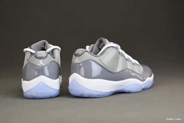 Rep Husky Low Cool Jordan 528895-003 Grey Air 11 0514